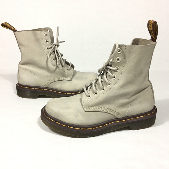 beige dr martens boots